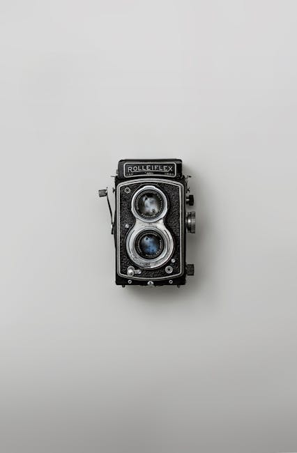 Vintage Rolleiflex Camera